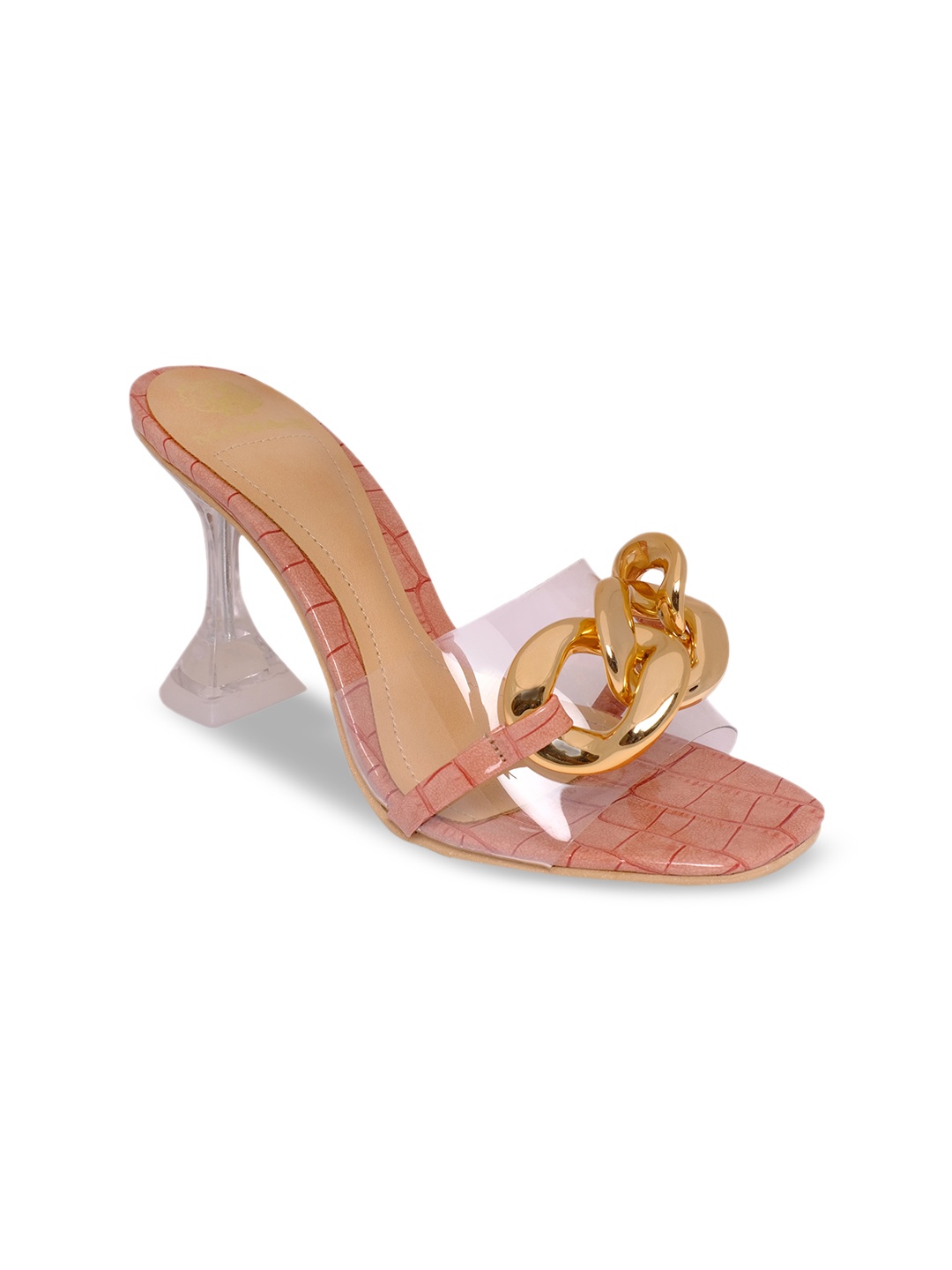 

MODA-X Pink Embellished Sandals