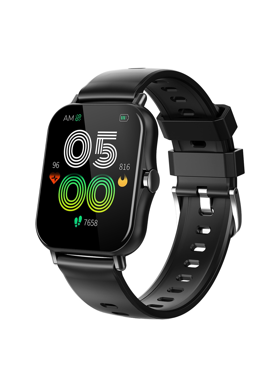

VIKYUVI VikFIT NEO 1.69 Full Touch Display Smartwatch, Black