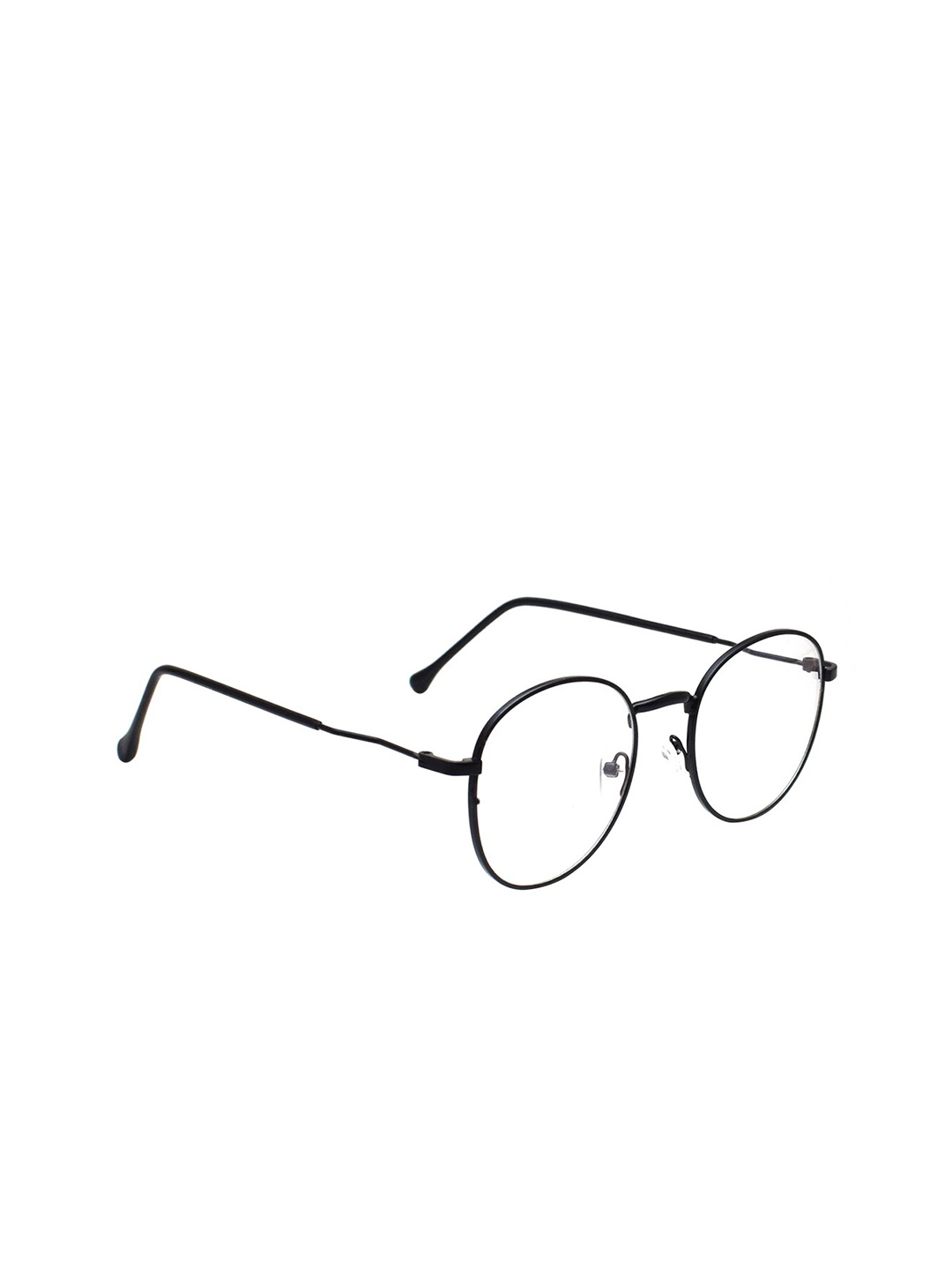 

Peter Jones Eyewear Unisex Black Full Rim Round Frames