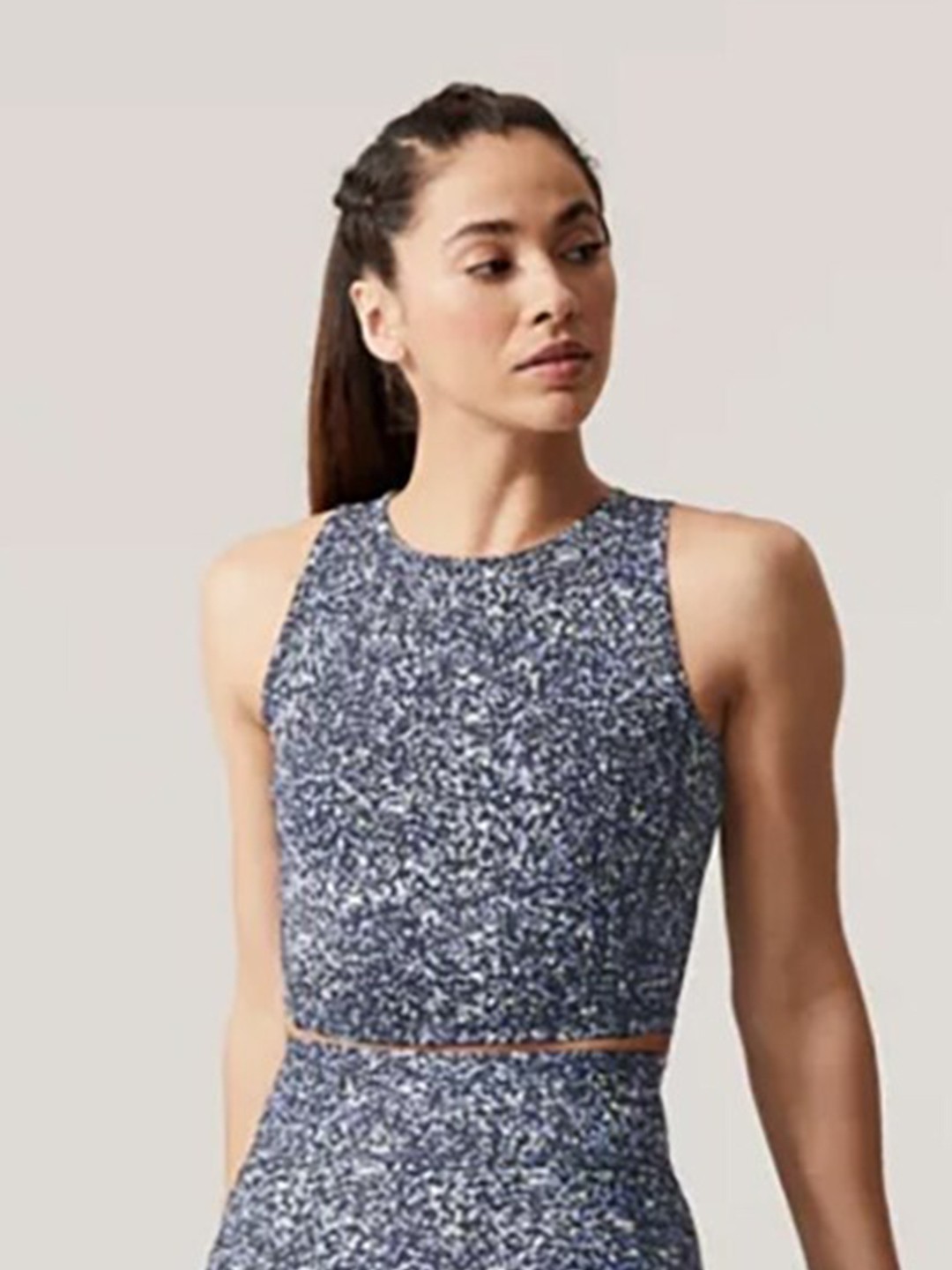 

Marks & Spencer Purple & reflecting pond Print Top