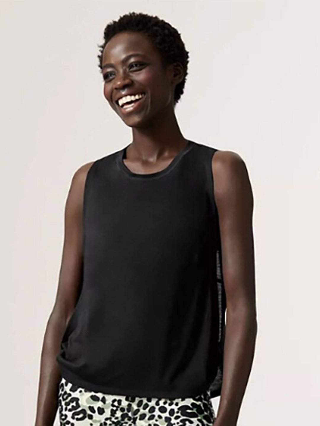 

Marks & Spencer Black Twist Side Tank Top