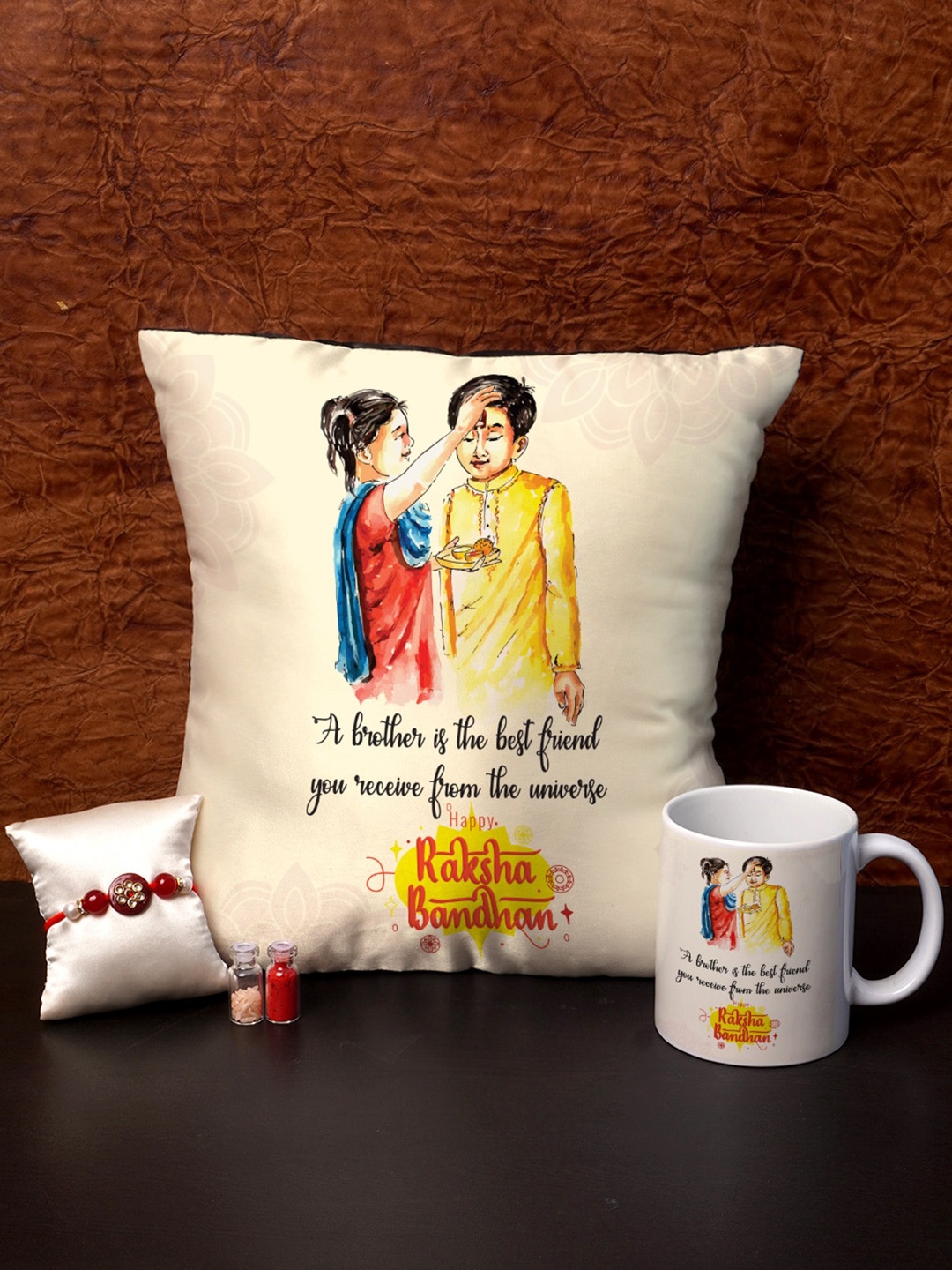 

Crazy Corner Beaded Rakhi Combo, Multi