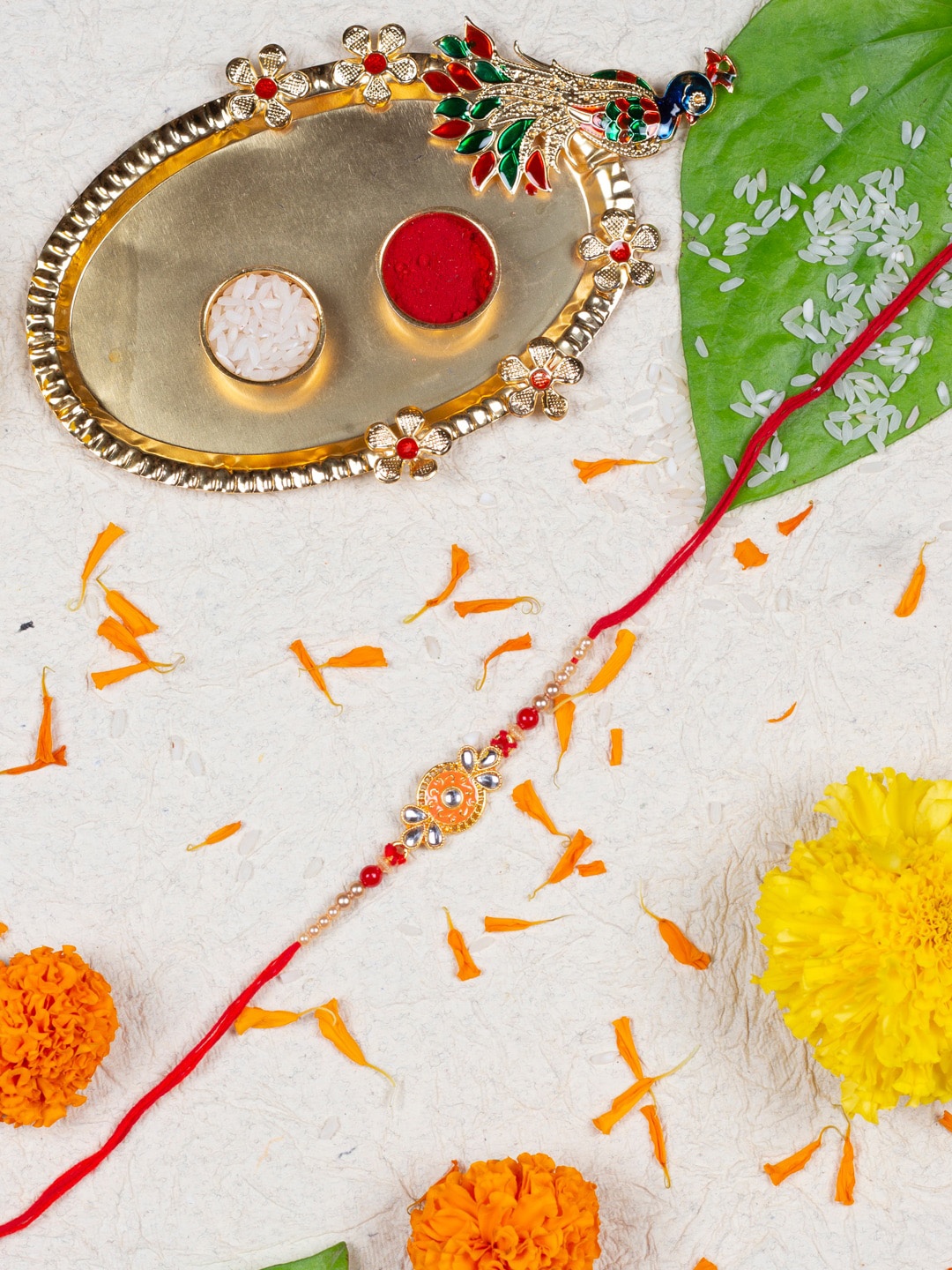 

AccessHer Rakhi Gift Pack, Orange