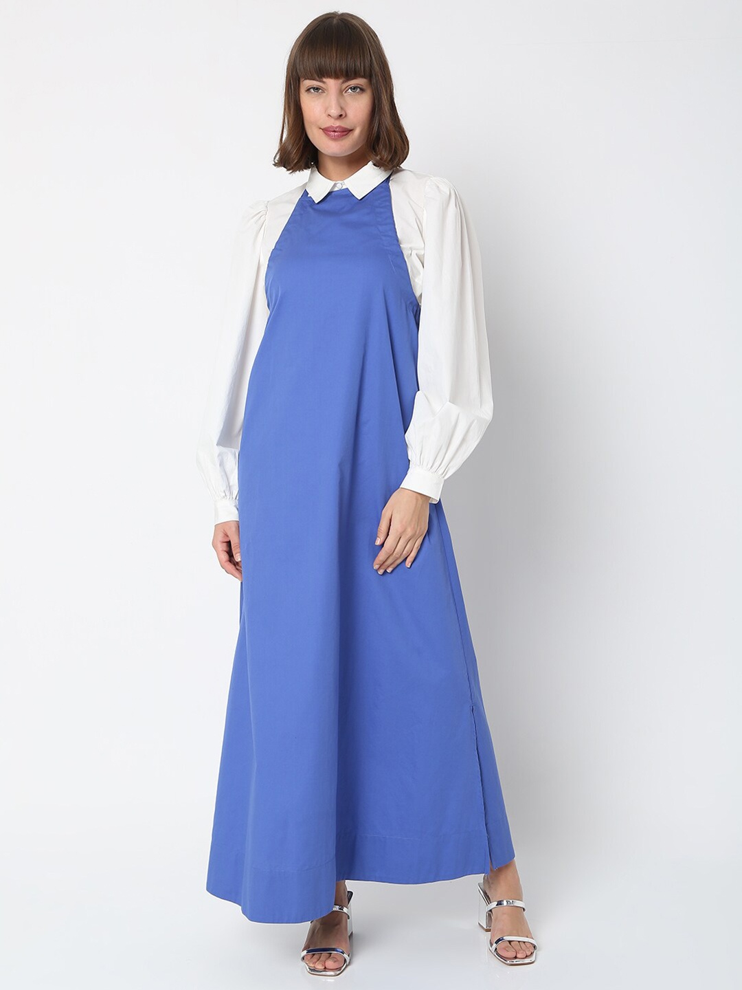 

Vero Moda Blue & magnolia Maxi Dress
