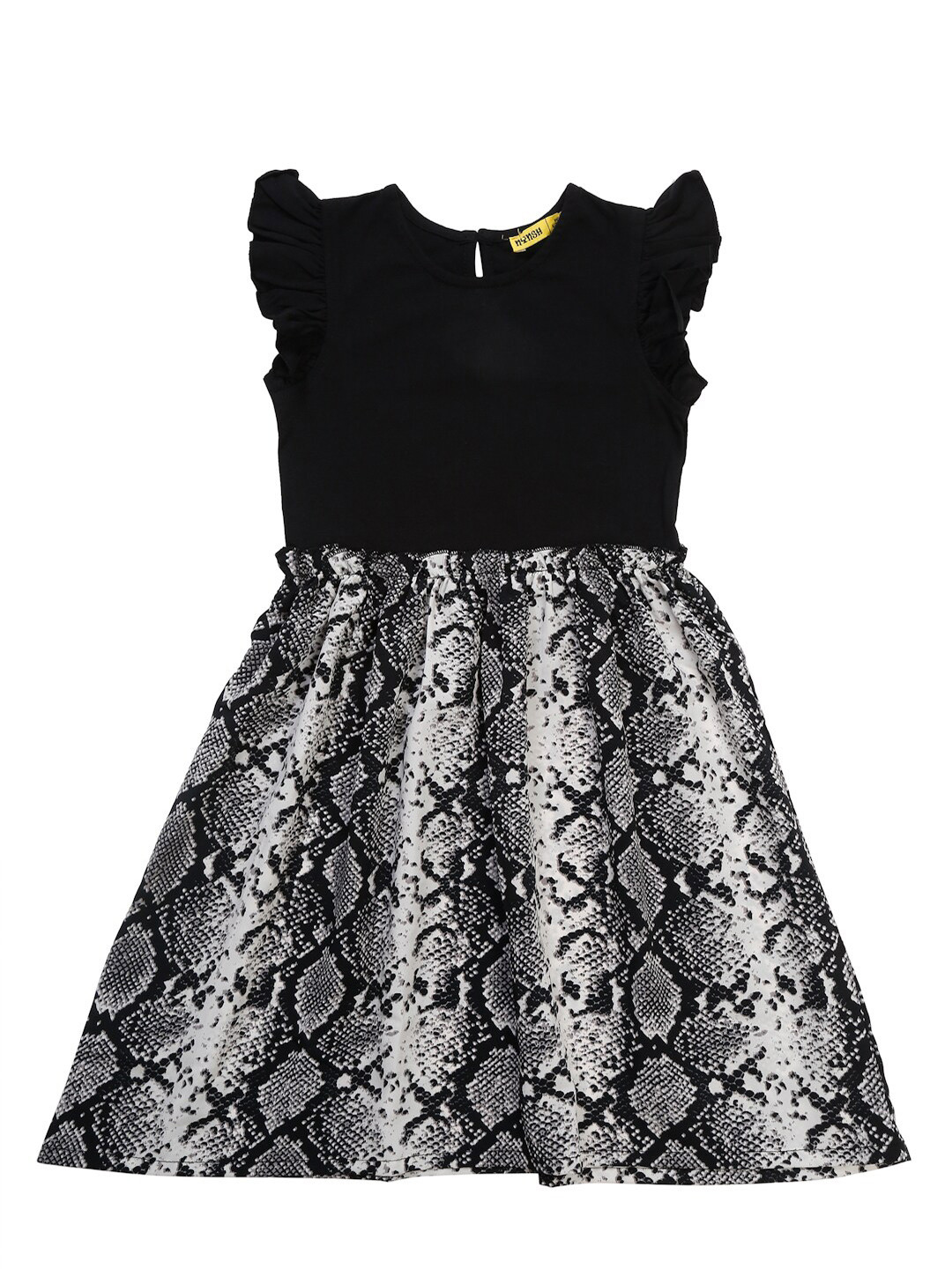 

NYNSH Black Floral Fit & Flare Dress