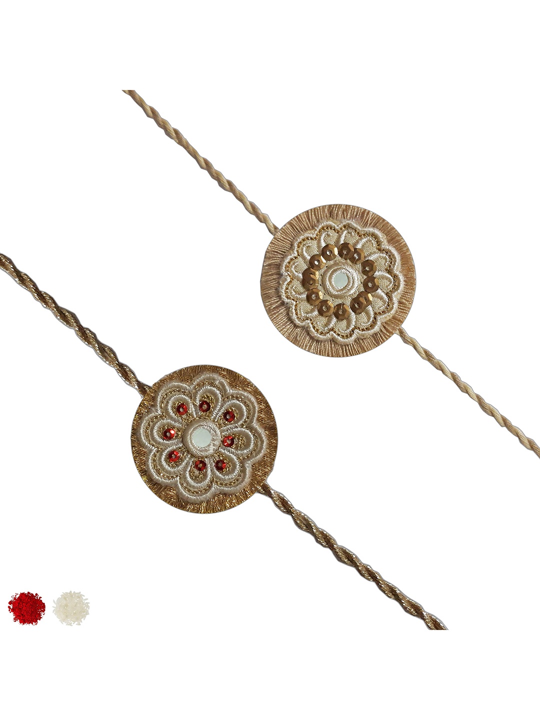 

MASQ Beige Rakhi Gift Set