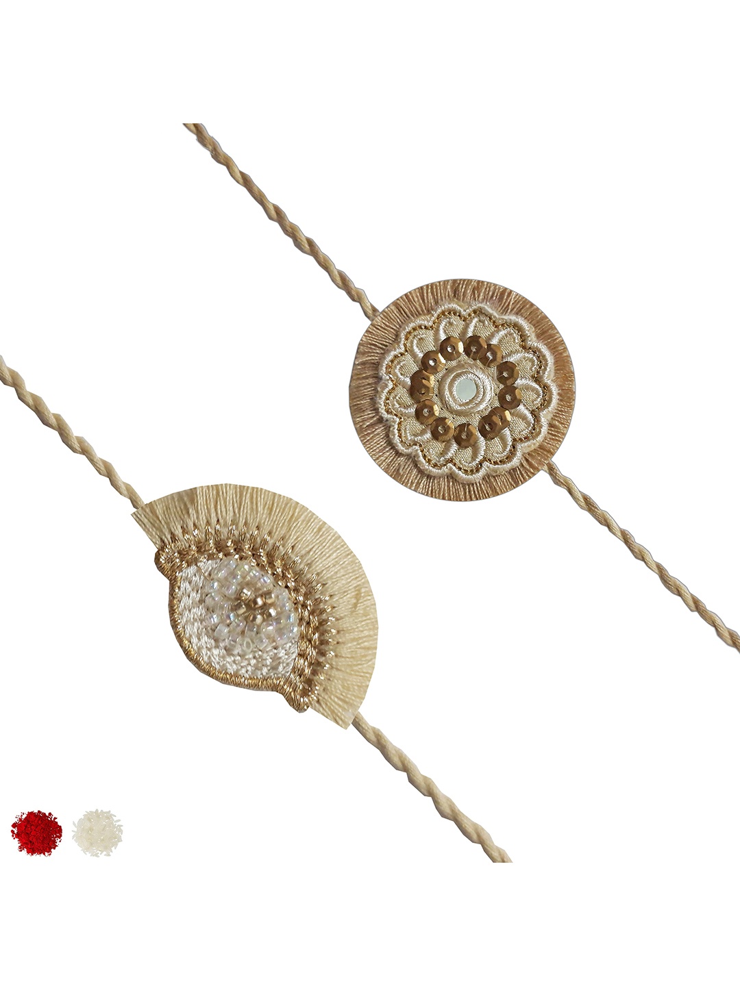 

MASQ Beige Rakhi Gift Set
