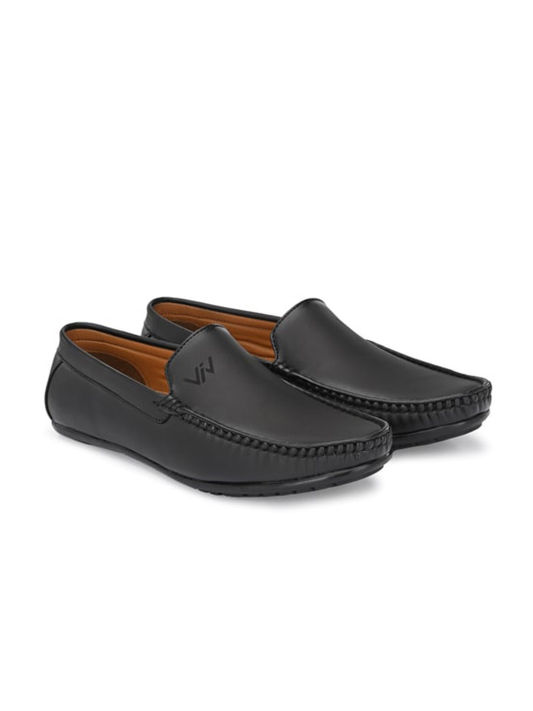 

VIV Men Black Perforations Sneakers