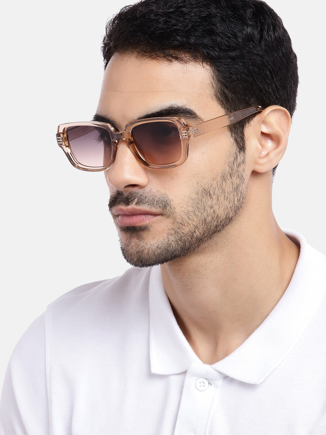 

Voyage Unisex Grey Lens & Brown Wayfarer Sunglasses with UV Protected Lens 2819MG3700