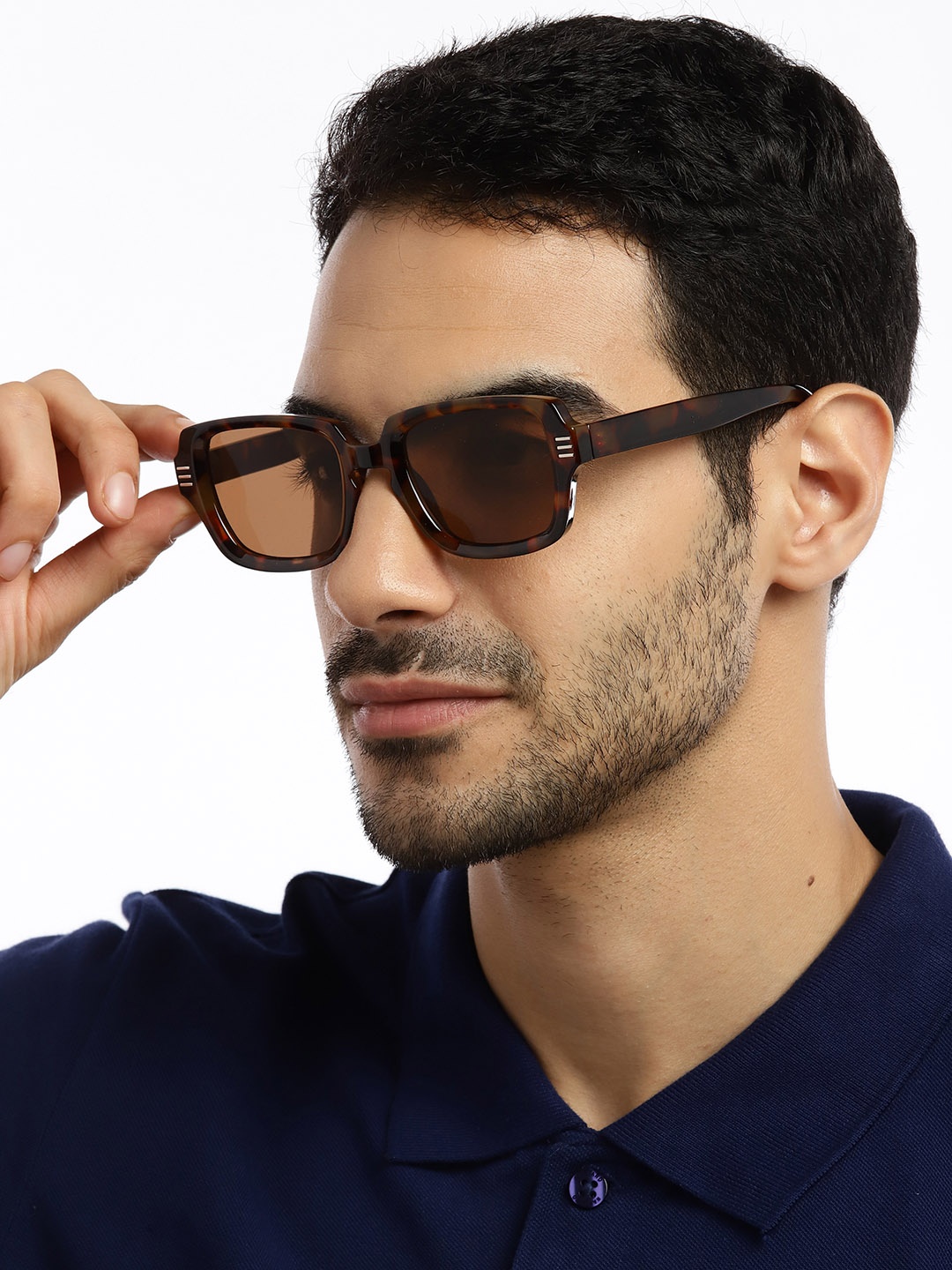 

Voyage Unisex Brown Lens & Brown Wayfarer Sunglasses with UV Protected Lens