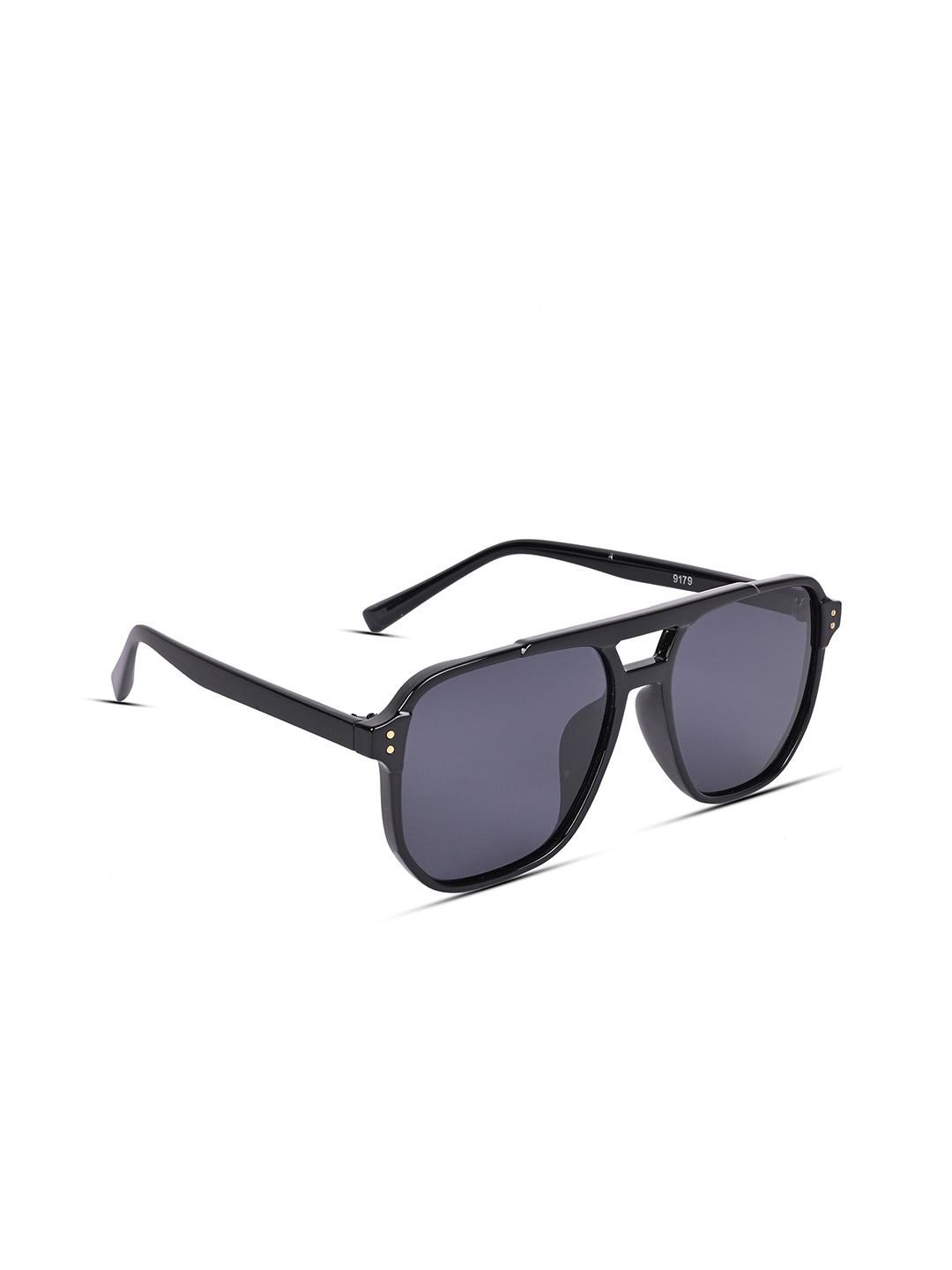 

Voyage Unisex Black Lens & Black Wayfarer Sunglasses with UV Protected Lens