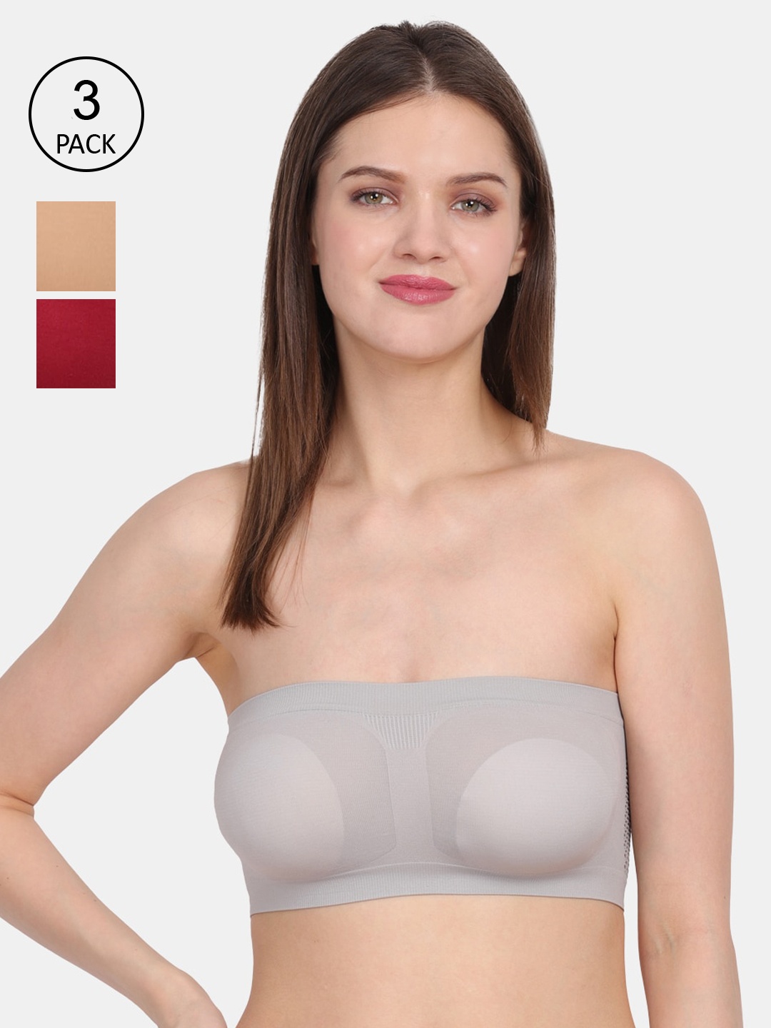 

Amour Secret Women Multi Bra, Maroon