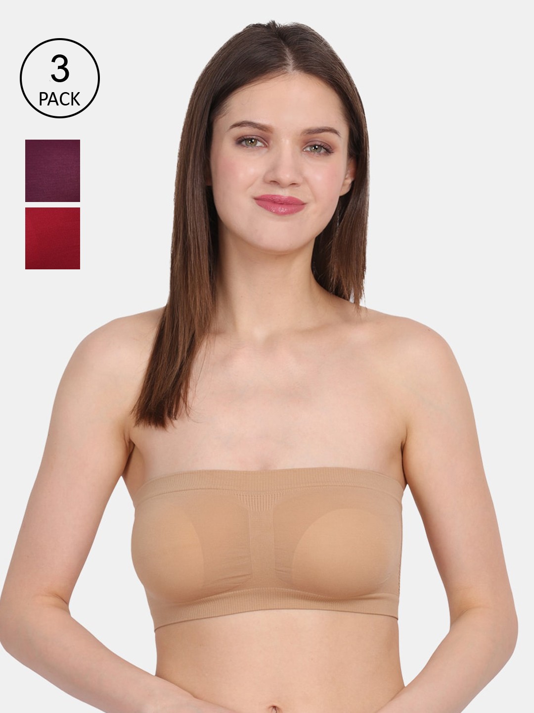 

Amour Secret Women Multi Bra, Maroon