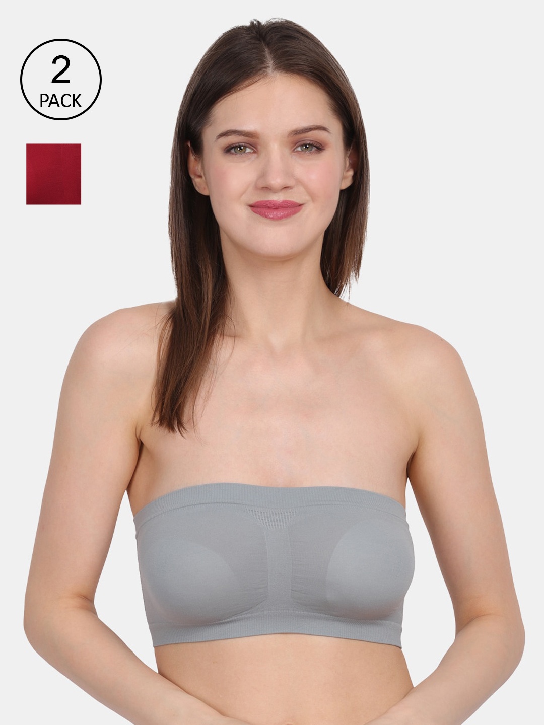 

Amour Secret Women Multi Bra, Grey