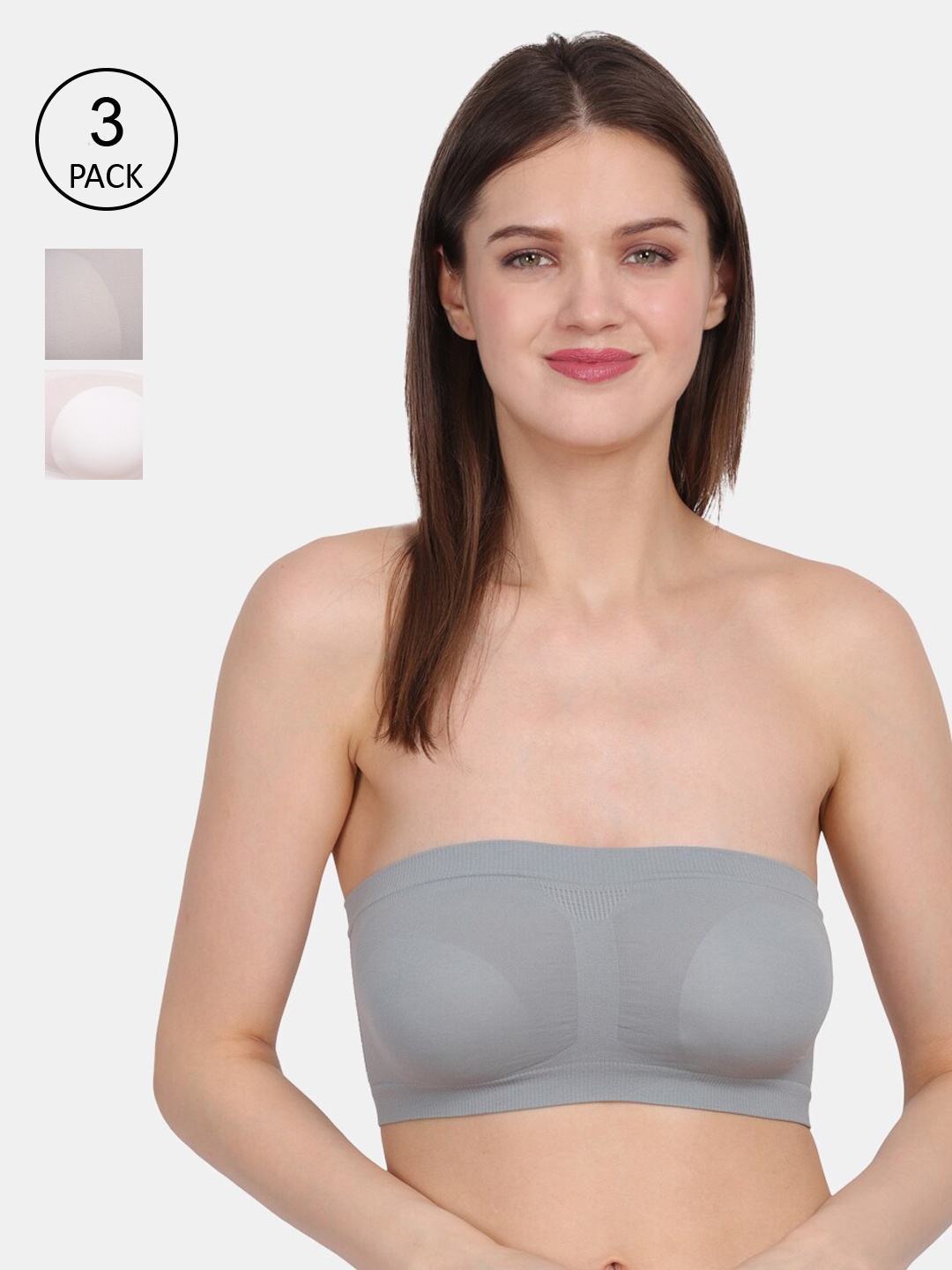 

Amour Secret Women Multi Bra, Grey