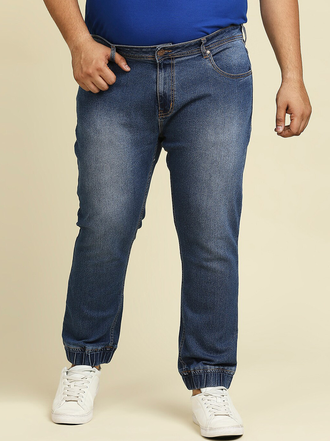 

Freeform by High Star Men Blue Slim Fit Light Fade Stretchable Jeans