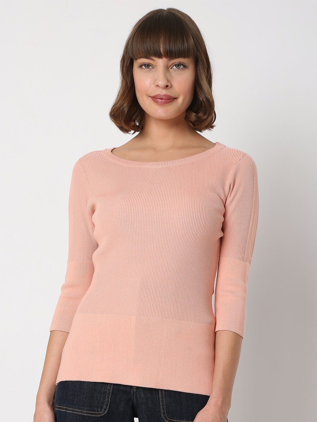 

Vero Moda Women Pink Pullover