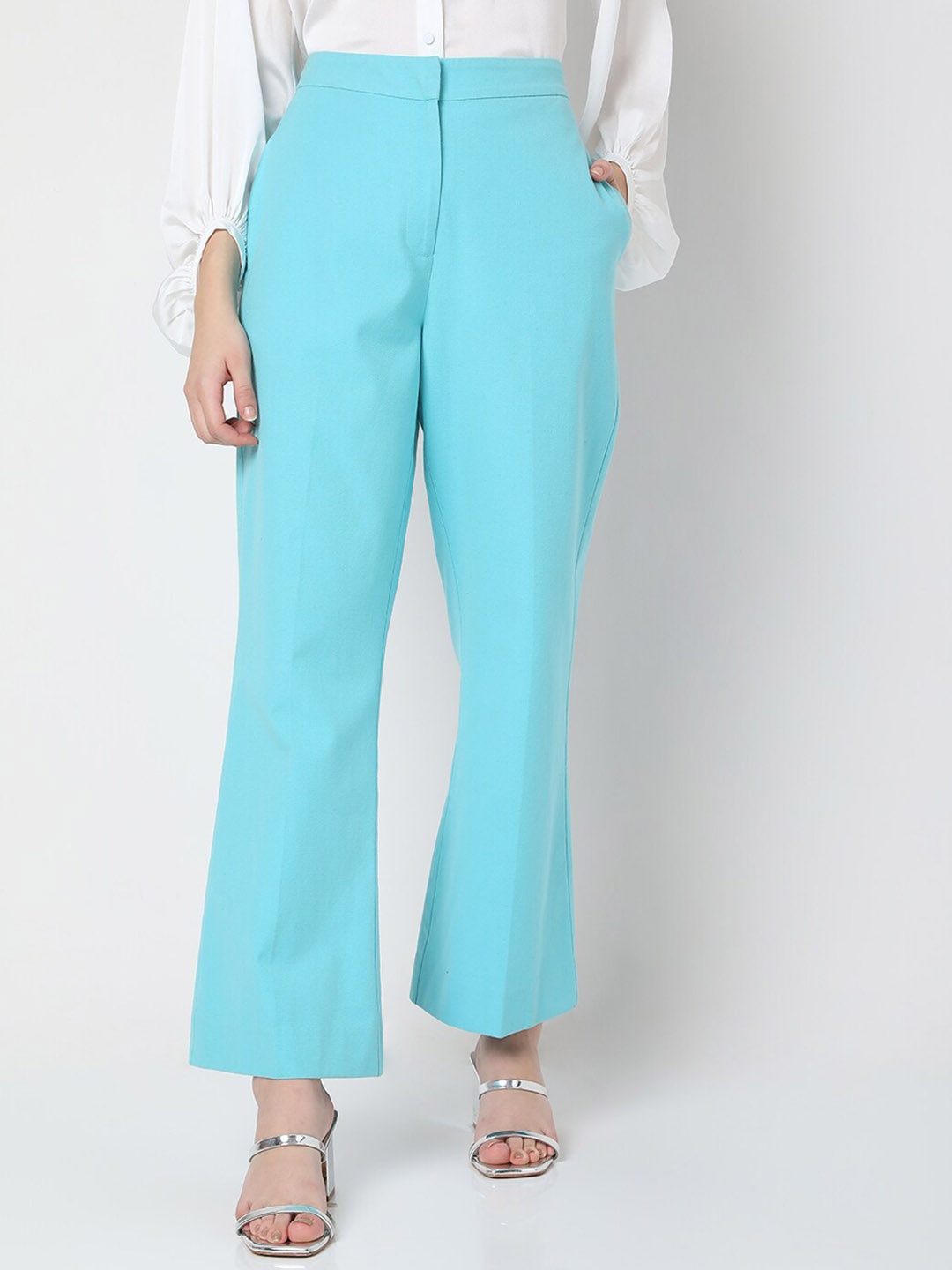 

Vero Moda Women Blue Trousers