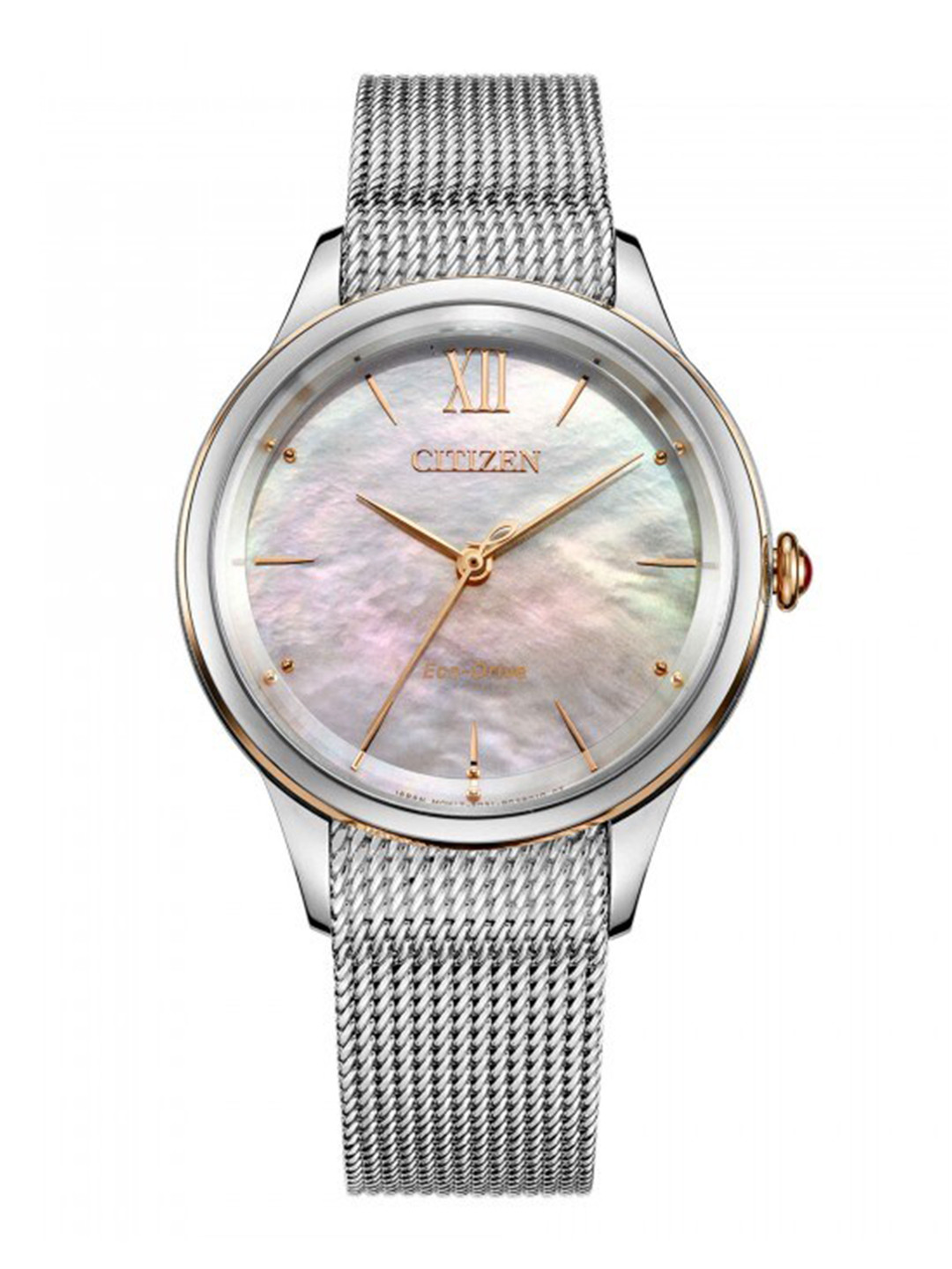 

Citizen Women Multicoloured Printed Dial & Silver Toned Stainless Steel Bracelet Style Straps Analogue Watch, Multi