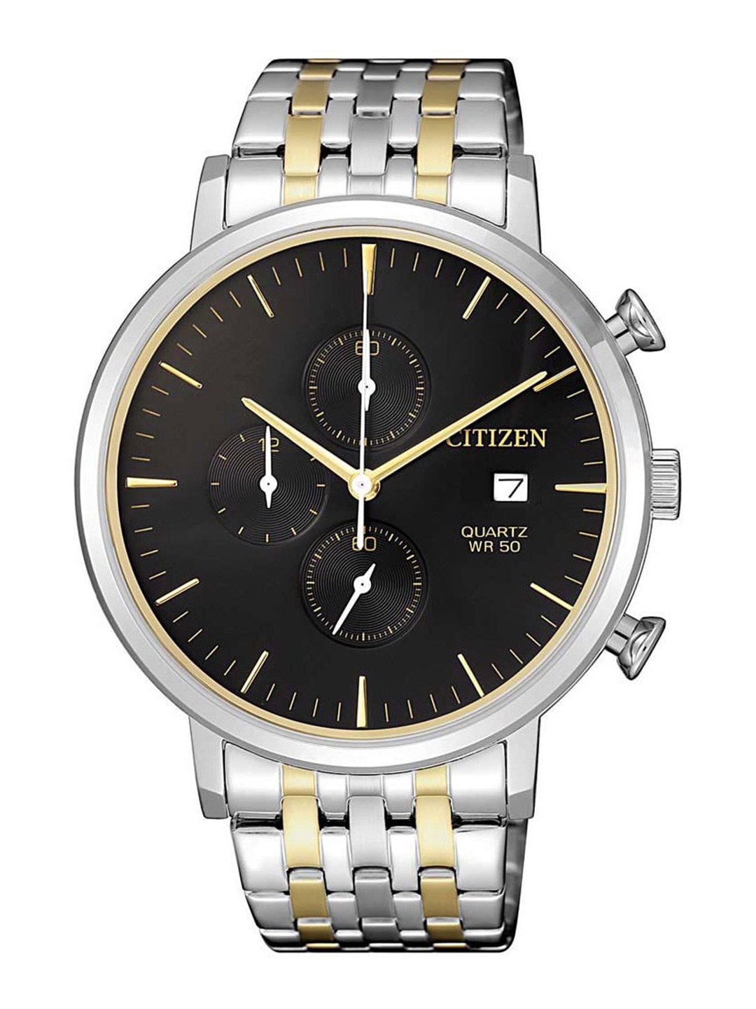 

Citizen Analog Quartz Chronograph Men's Watch, Black