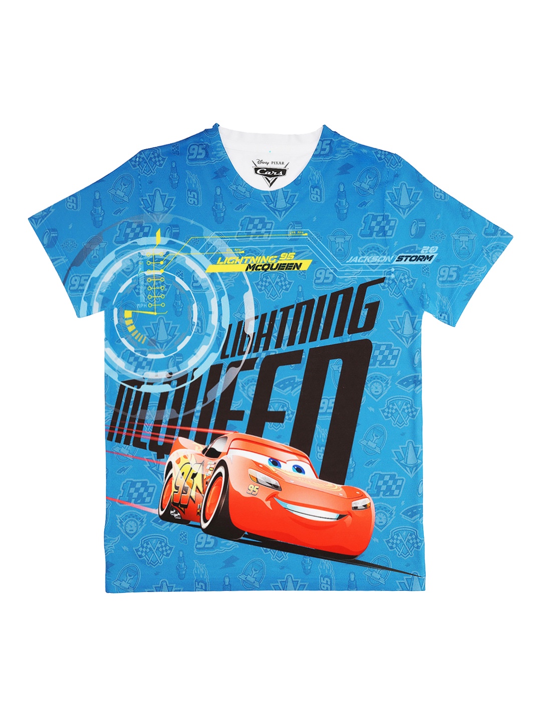 

Disney by Wear Your Mind Boys Blue Printed T-shirt