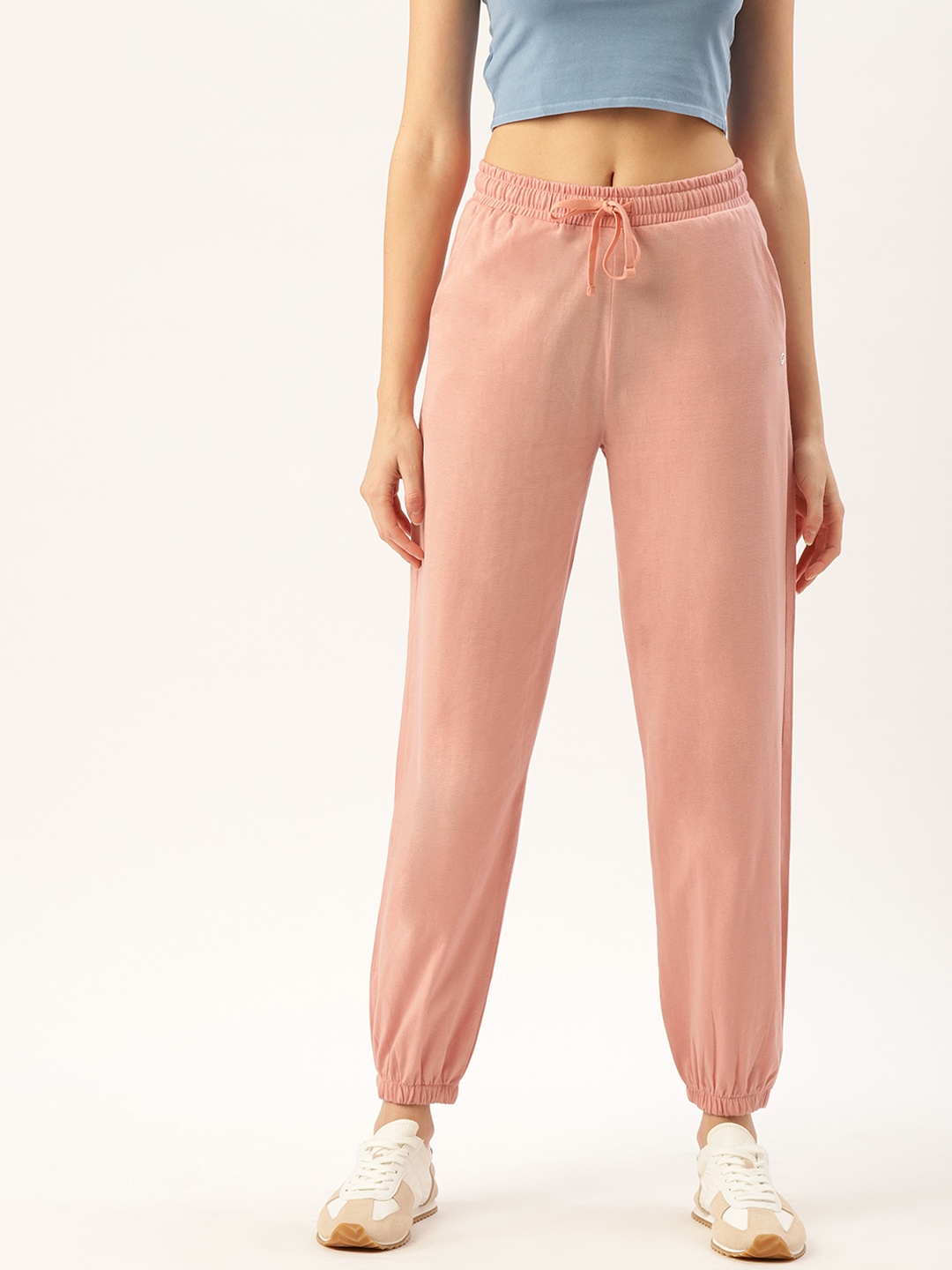 

FEMEA Women Pink Solid Joggers