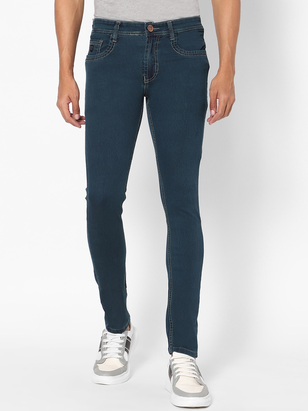 

ROCKING SWAMY Men Blue Slim Fit Stretchable Jeans