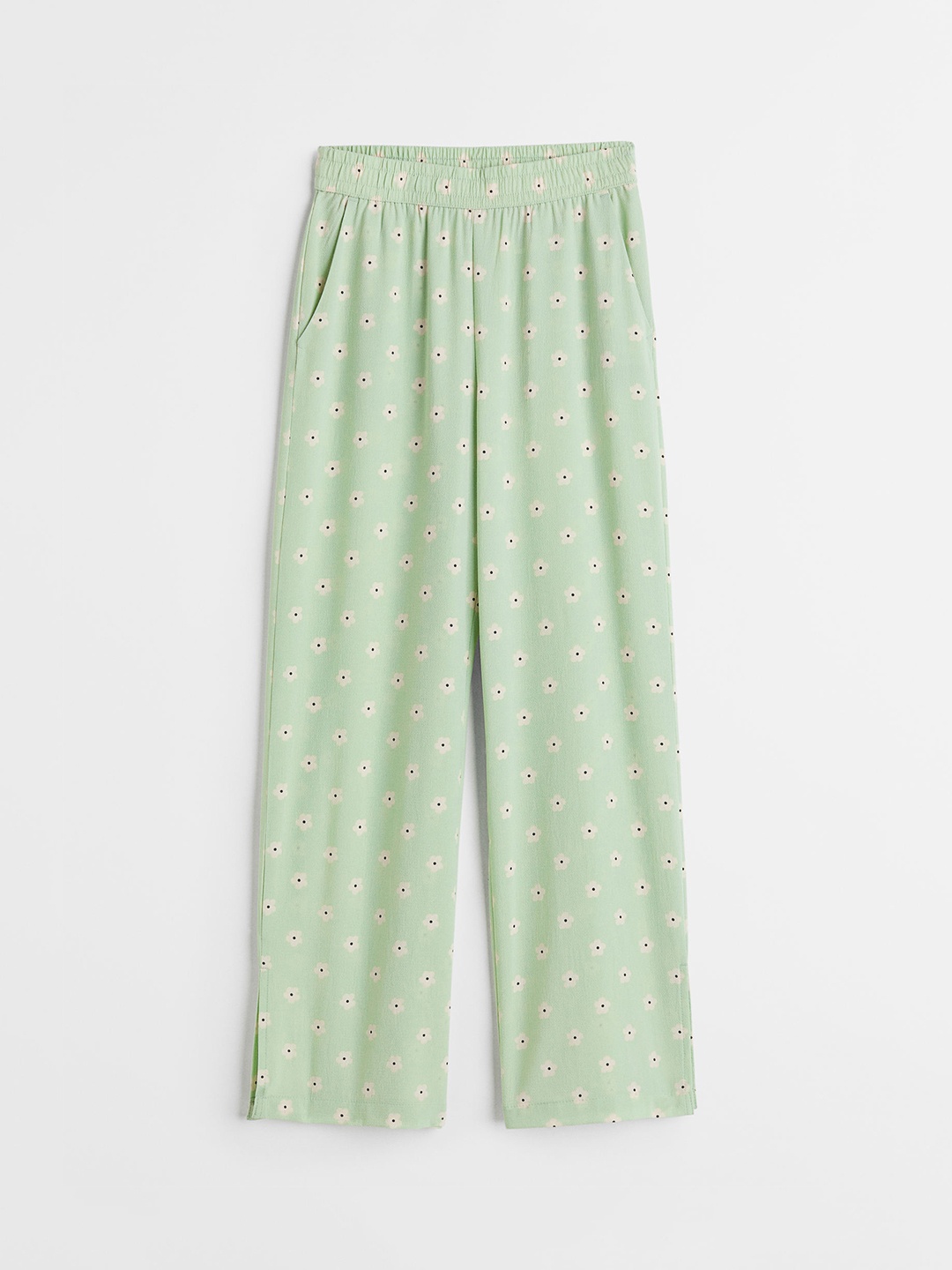 

H&M Girls Green Wide Trousers