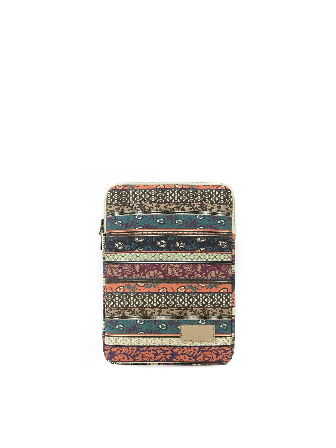 

Red Lemon Unisex Orange & Green Striped Laptop Sleeve