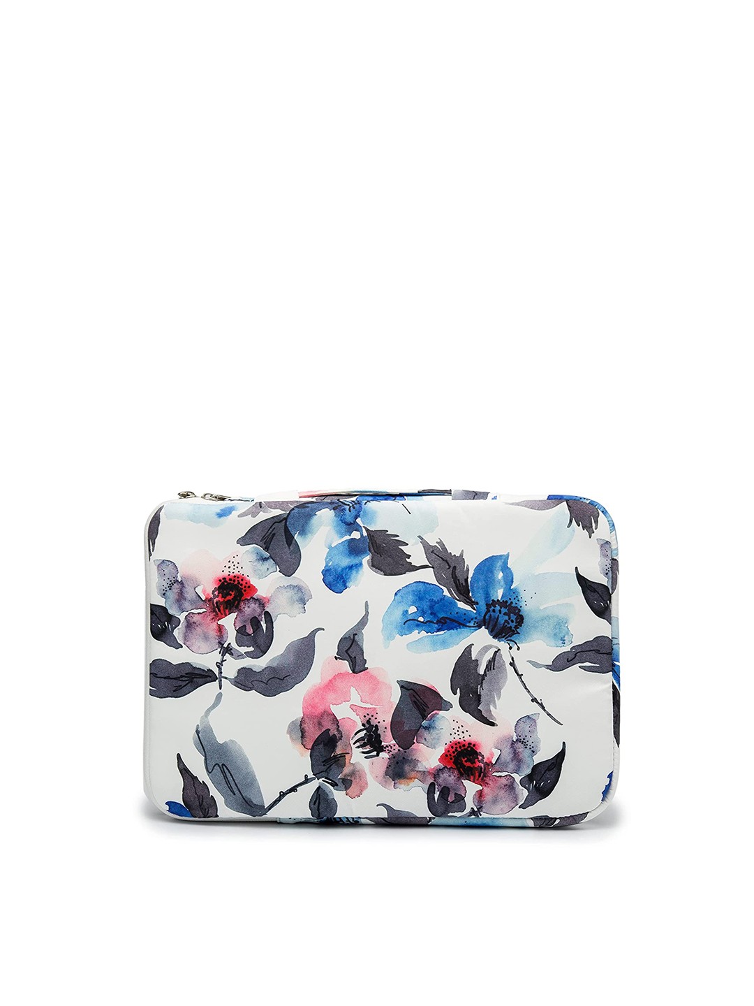 

Red Lemon Unisex White & Blue Printed Laptop Bag