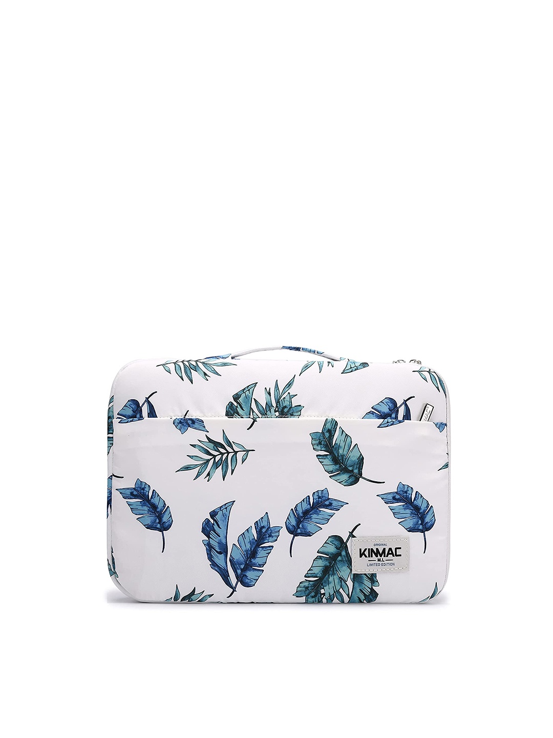 

Red Lemon Unisex White & Blue Printed Laptop Sleeve