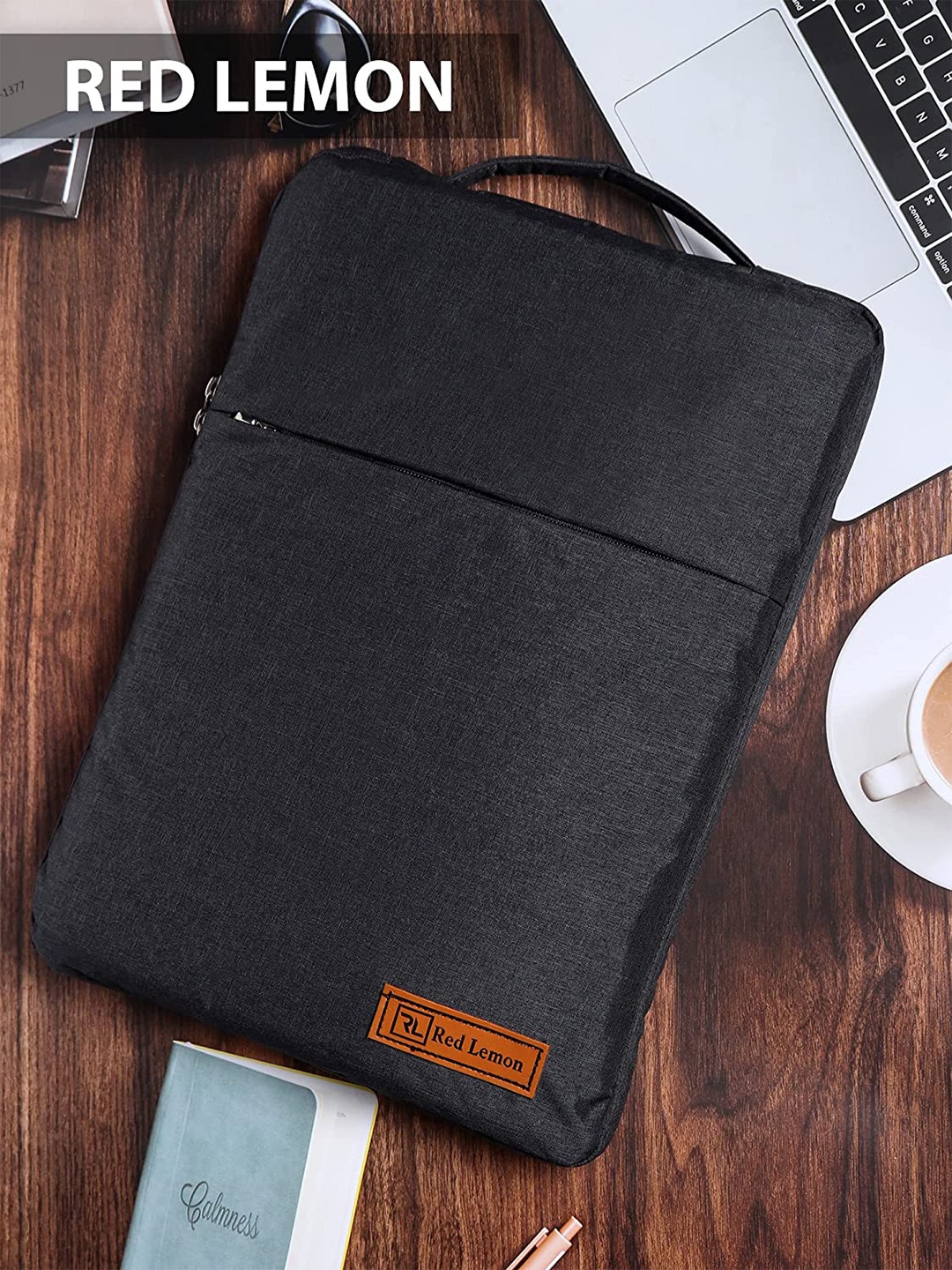 

Red Lemon Unisex Brown Laptop Sleeve