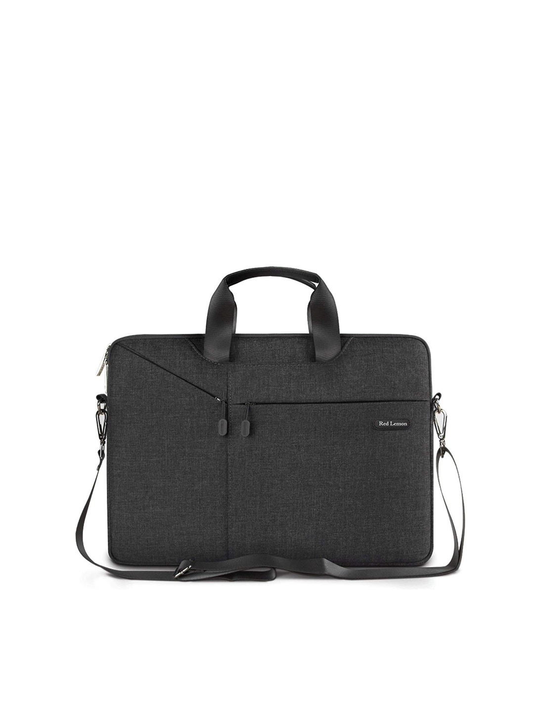 

Red Lemon Unisex Black Laptop Bag