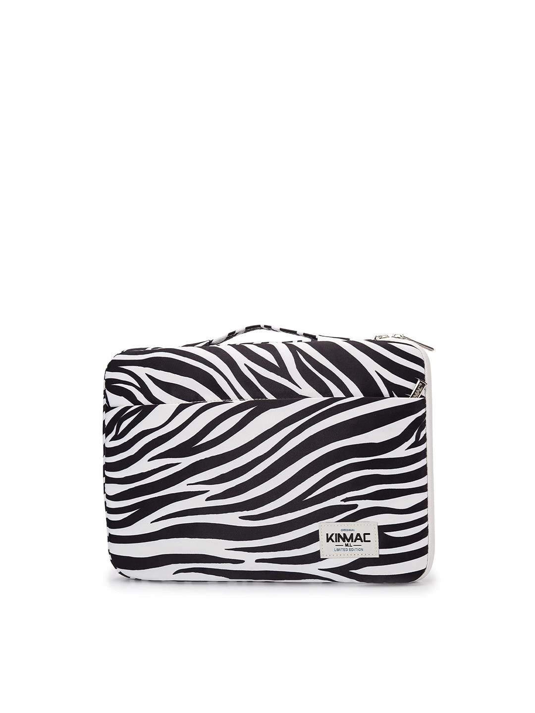 

Red Lemon Black & White Printed Laptop Bag