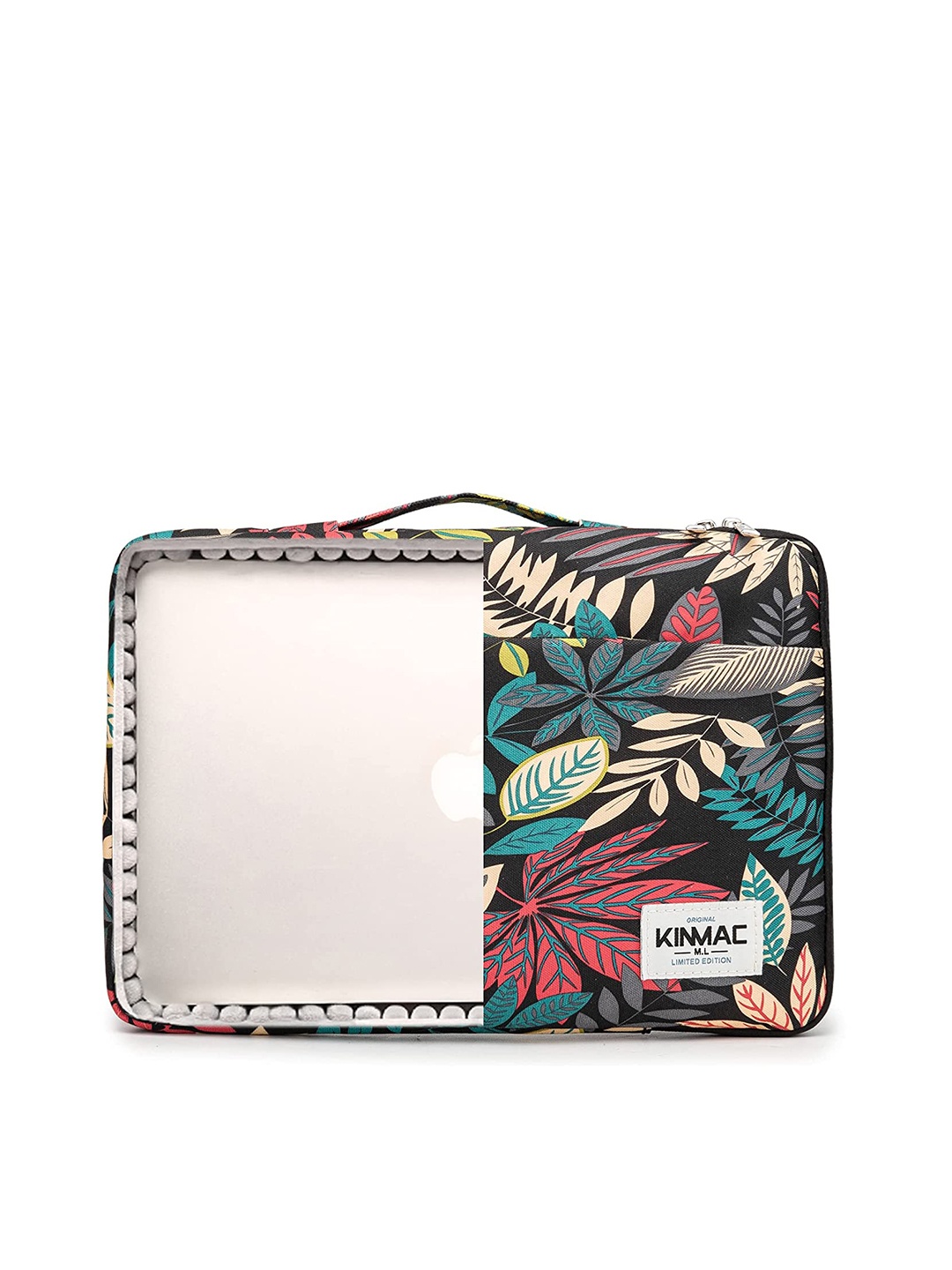 

Red Lemon Unisex Black & Pink Printed Laptop Bag