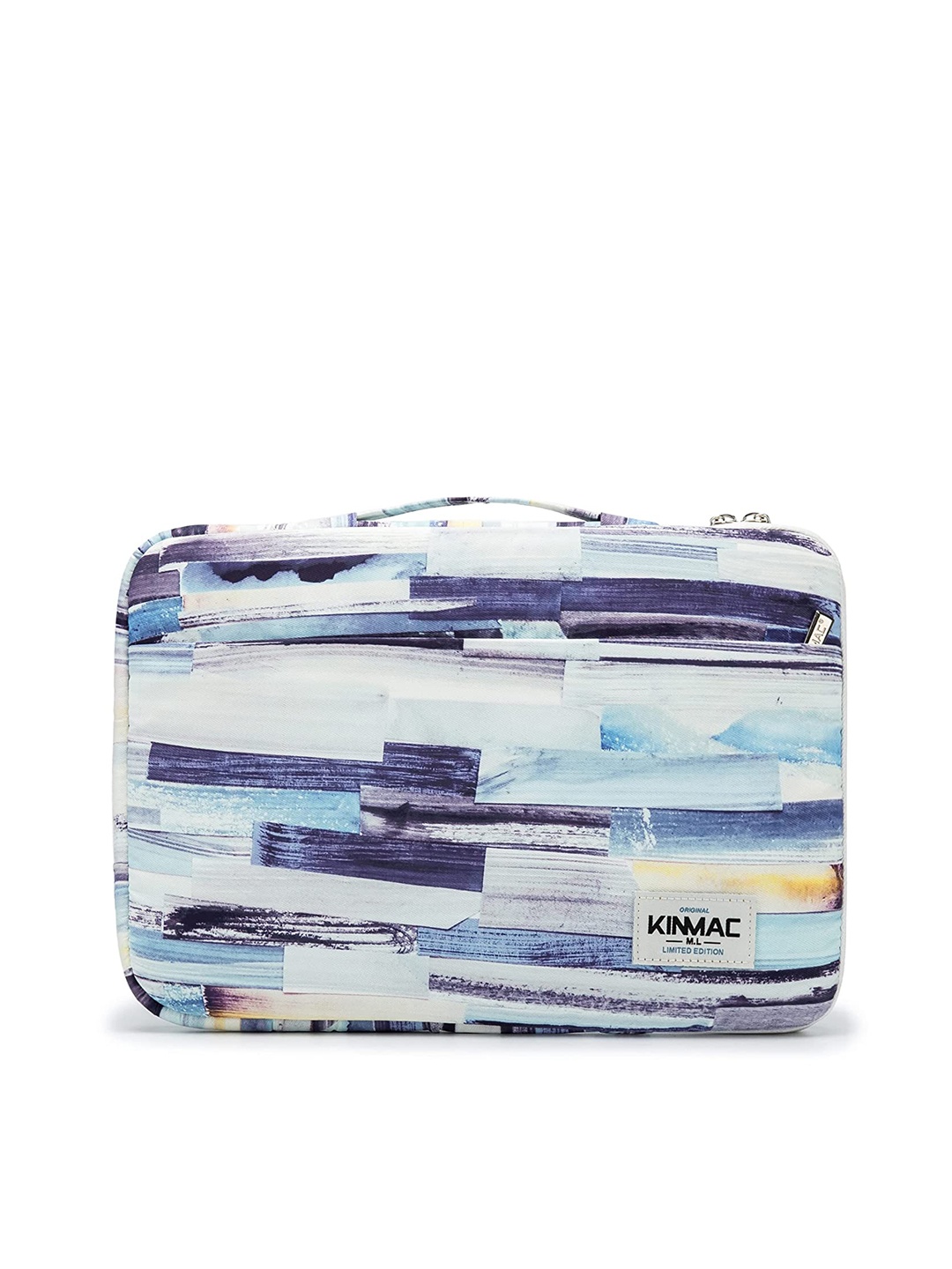 

Red Lemon Unisex Blue & Yellow Printed Laptop Sleeve