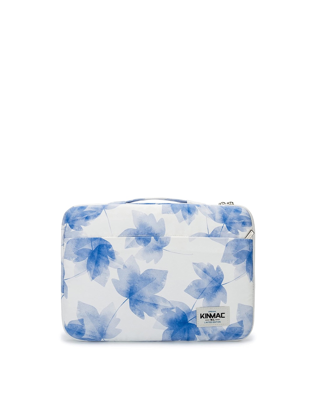 

Red Lemon Unisex Blue & White Printed Laptop Bag