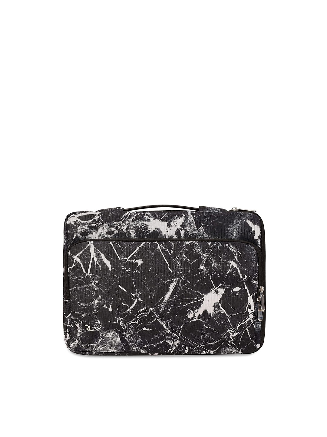 

Red Lemon Unisex Black & White Printed Laptop Bag