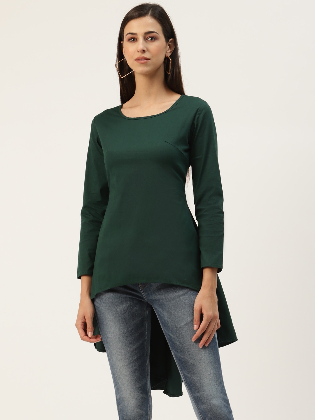 

BRINNS Green High-Low Top