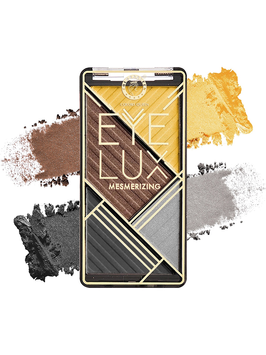 

Colors Queen Matte Professional Eye Lux Mesmerizer Makeup Highlighter Palette 7 g- 06, Multi