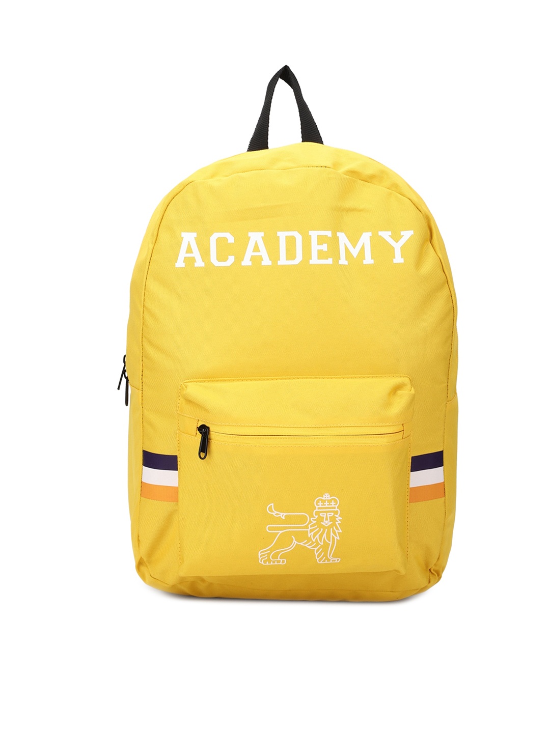 

Van Heusen Men Yellow & White Backpack with Compression Straps