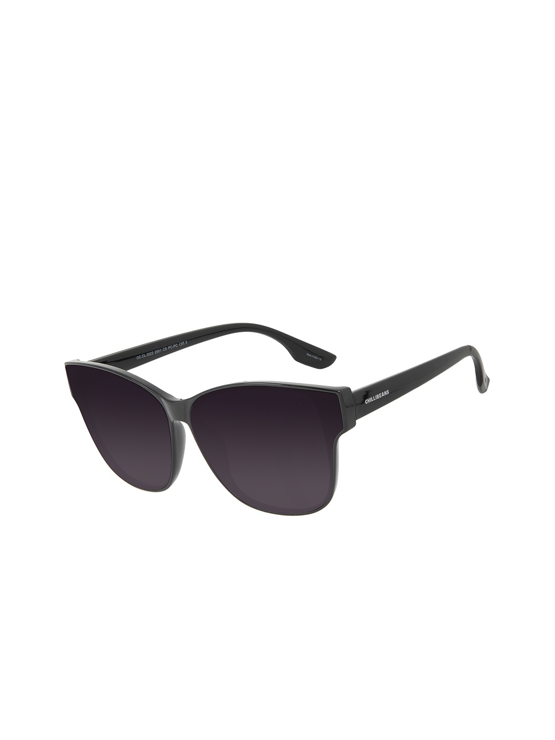 

Chilli Beans Women Purple Lens & Black with UV Protected Sunglasses Lens OCCL32222001