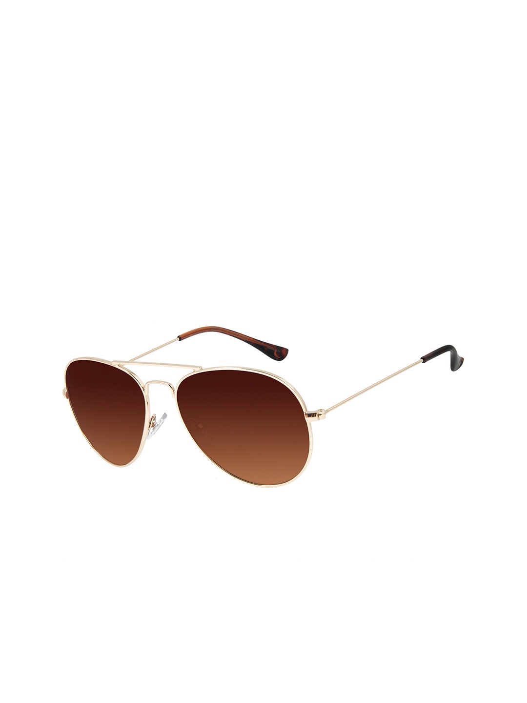 

Chilli Beans Unisex Bronze & Gold-Toned Aviator UV Protected Sunglasses LensOCMT30785721