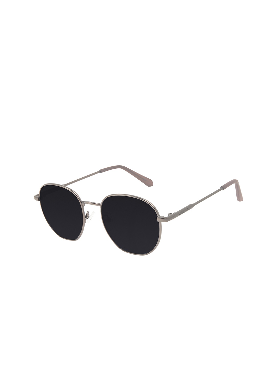 

Chilli Beans Unisex Black Lens & Black Round Sunglasses with UV Protected Lens