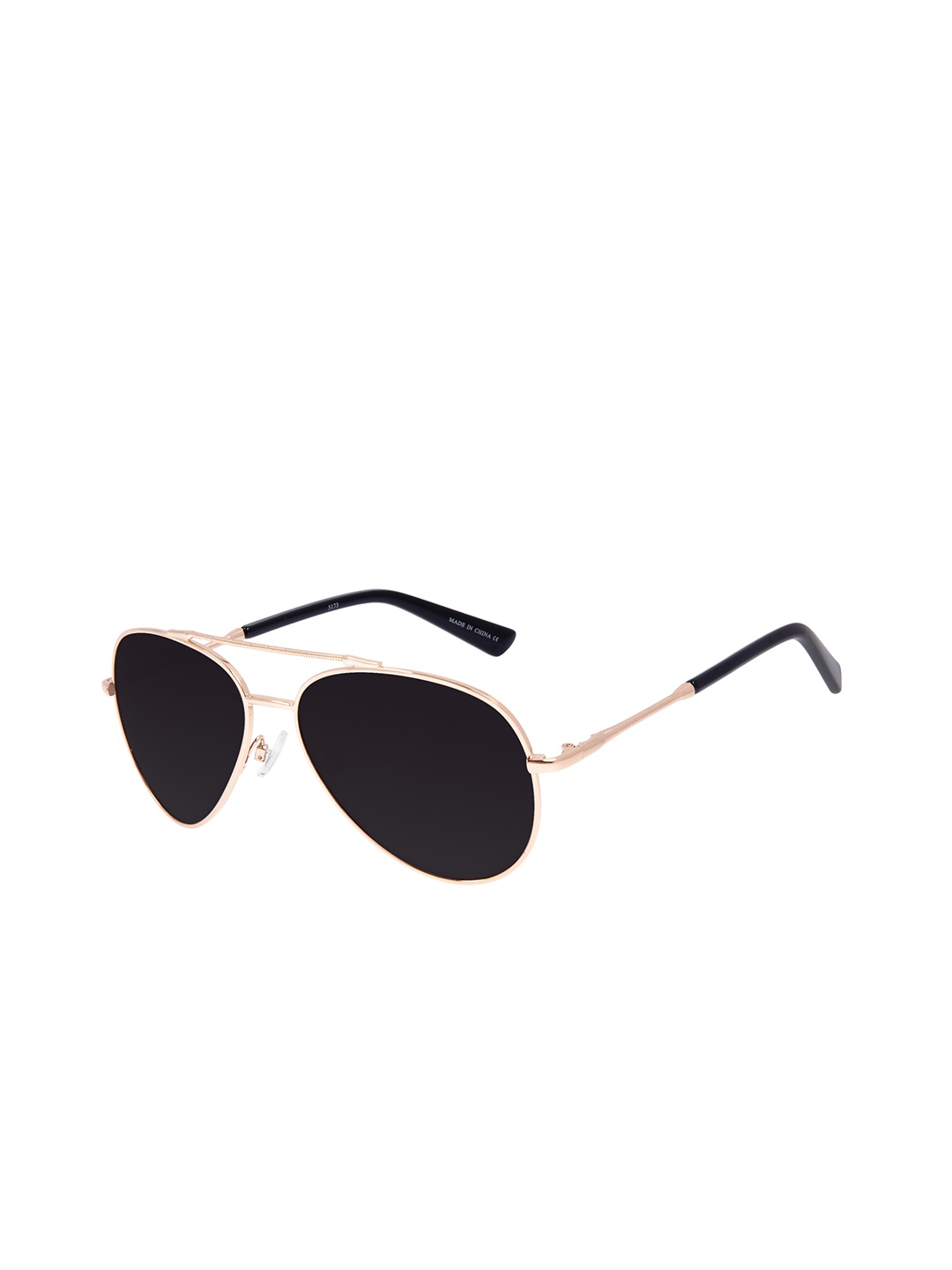 

Chilli Beans Unisex Black Lens & Gold-Toned UV Protected Sunglasses Lens OCMT30970121