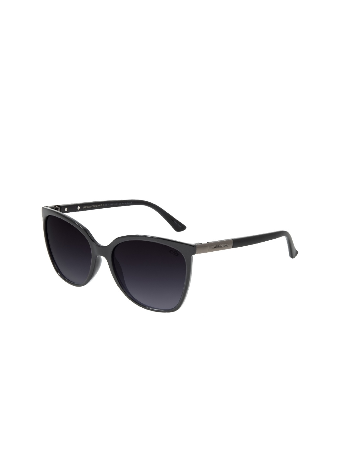 

Chilli Beans Women Black Lens & Black Cateye Sunglasses with UV Protected Lens