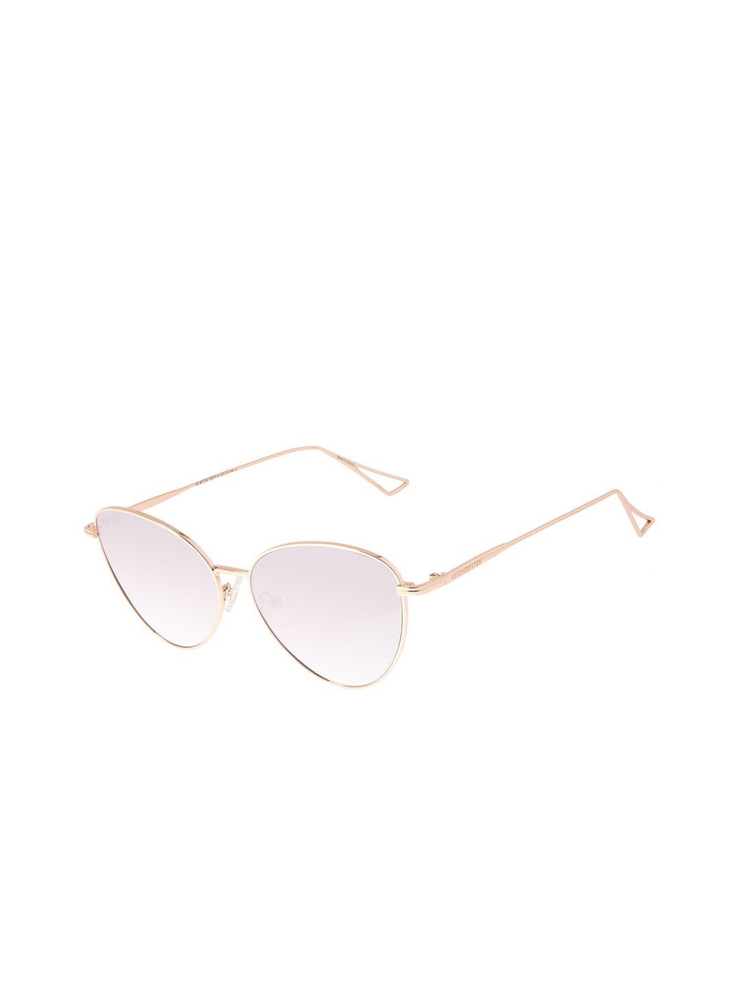 

Chilli Beans Women Peach Lens & Rose Gold-Toned Round Sunglasses with UV Protected Lens OCMT31925795