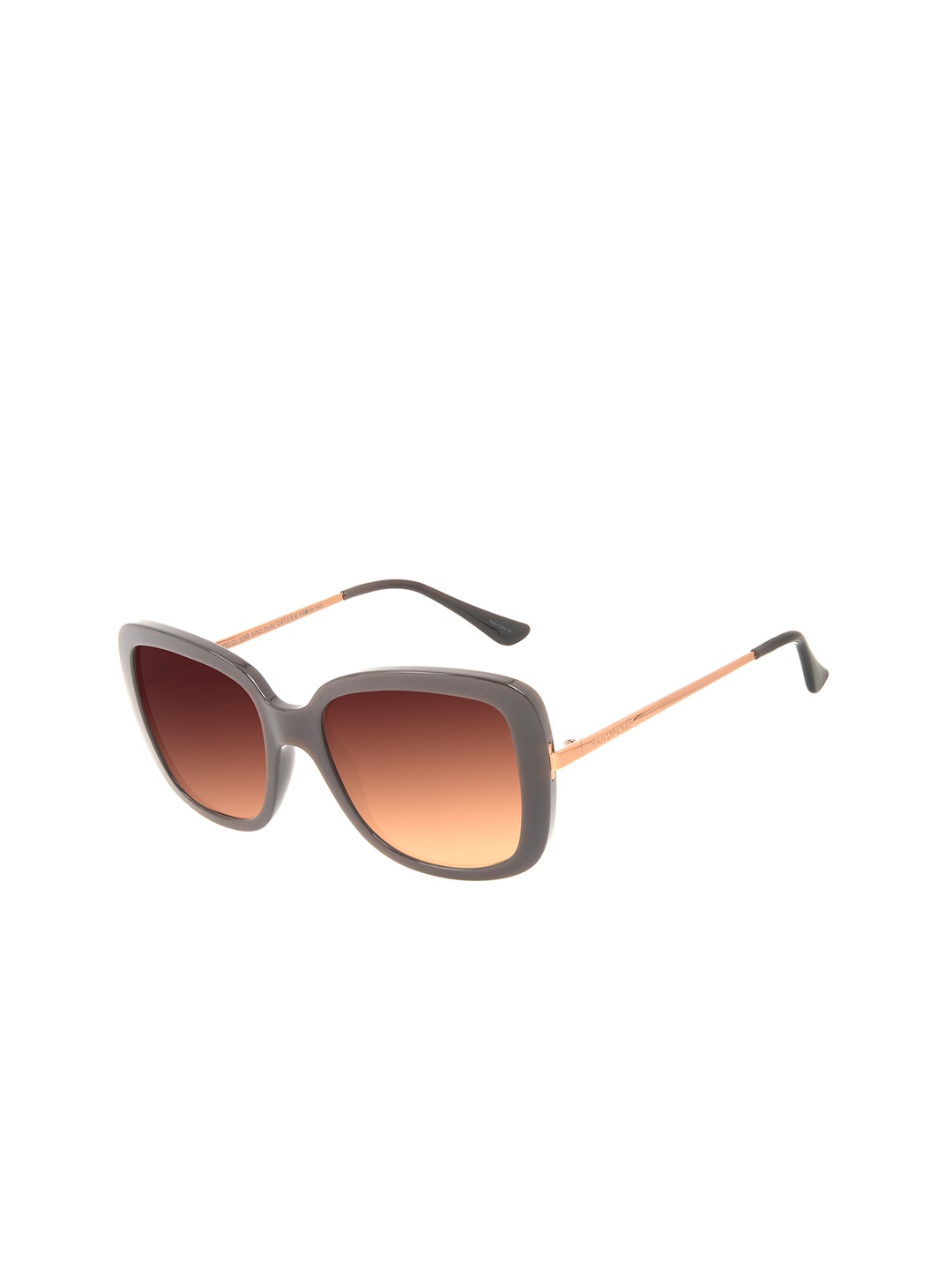 

Chilli Beans Women Square Sunglasses with UV Protected Lens, Brown