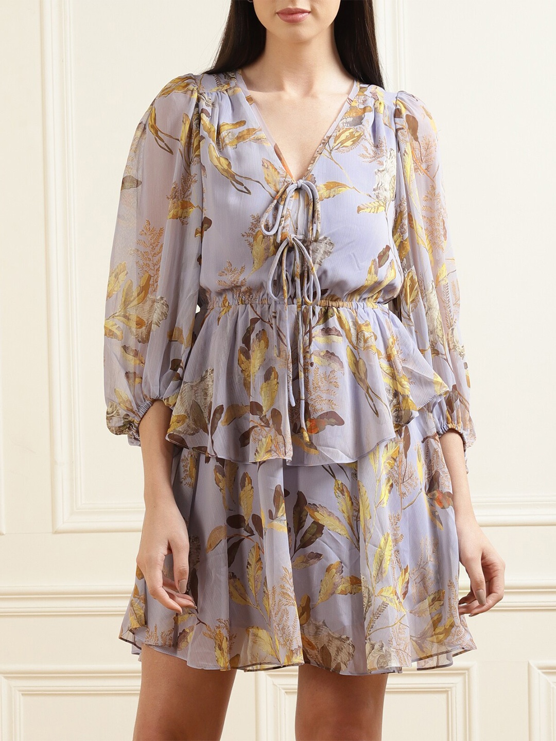 

Ted Baker Grey Floral Dress