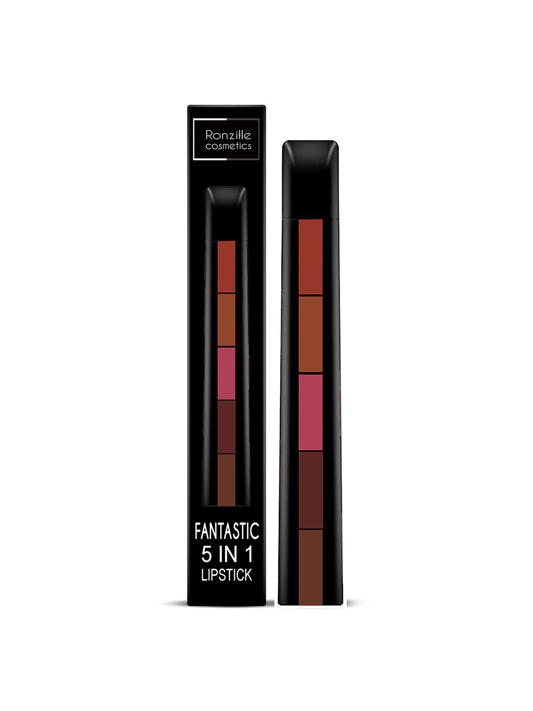 

Ronzille Women 5 in 1 Lipstick - Shade-A - 10 g, Multi
